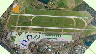 Screenshot 2 — Duesseldorf EDDL Scenery Patch