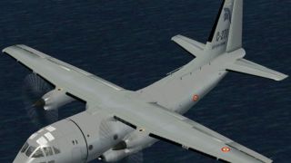 Screenshot 1 — FS2002/FS2004 Lockheed Martin Alenia C-27J Spartan