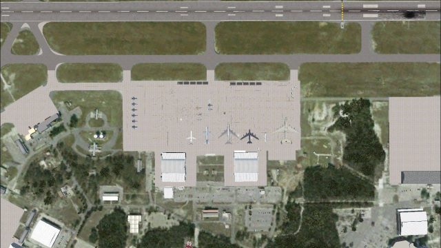 Screenshot 1 — Blue Angels Homecoming Airshow Scenery