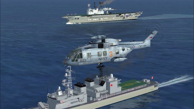 Screenshot 1 — HMCS True North Battlegroup Scenery