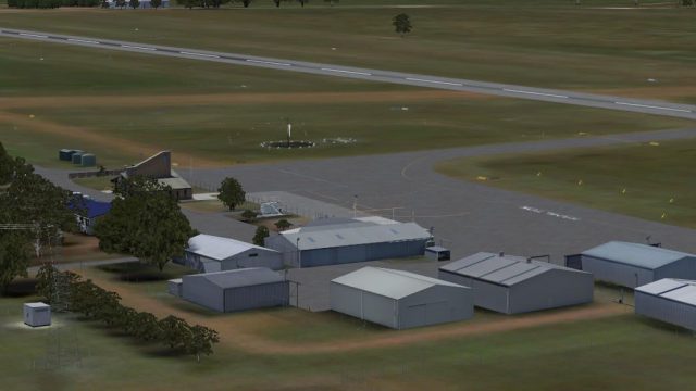 Screenshot 1 — Ants Aussie Airports 13 - YHML Hamilton Scenery