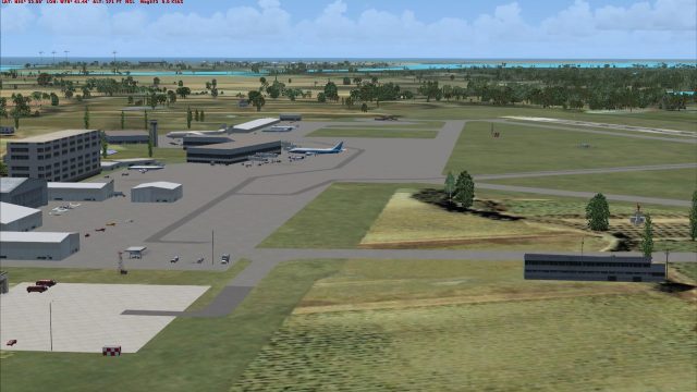 Screenshot 1 — Freeport Grand Bahamas Airport Scenery