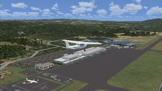 Screenshot 2 — Hiroshima Airport Scenery