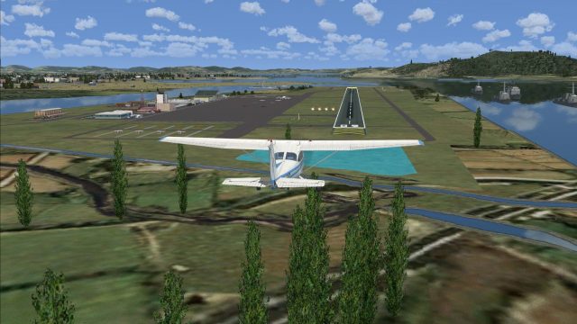 Screenshot 1 — Kohnan Airport Scenery