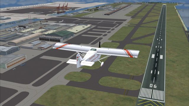 Screenshot 1 — Kansai Int'l Airport Scenery
