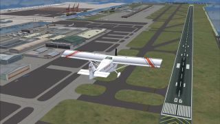 Screenshot 1 — Kansai Int'l Airport Scenery
