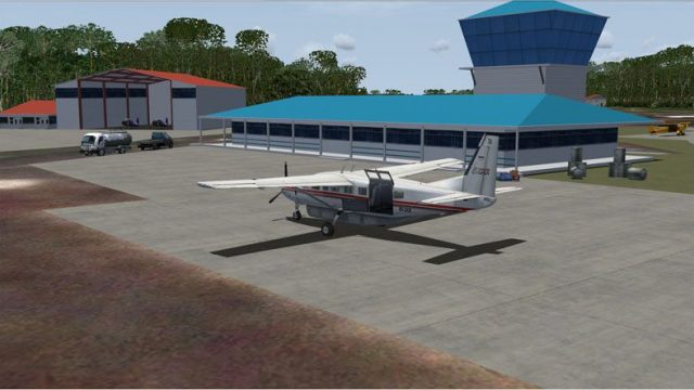 Screenshot 1 — Ogle International Airport Scenery