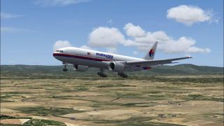 Screenshot 1 — Boeing 777-200, Malaysian Airlines