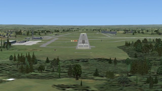 Screenshot 1 — Blackbushe UK Expansion Scenery
