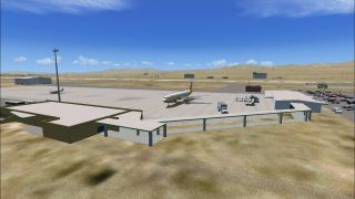 Screenshot 1 — Laughlin/Bullhead International Airport Scenery