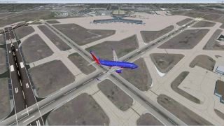 Screenshot 3 — Houston Hobby Airport Scenery