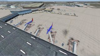 Screenshot 5 — Houston Hobby Airport Scenery