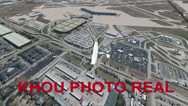 Screenshot 1 — Houston Hobby Airport Scenery