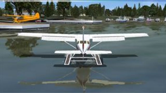 Screenshot 1 — King Seaaero Seaplane Base Scenery