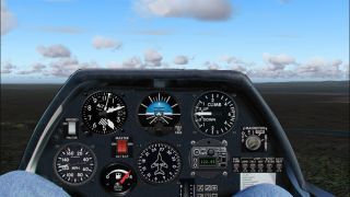 Screenshot 1 — FS2002/FS2004 Moni Experimental Homebuilt Motorglider