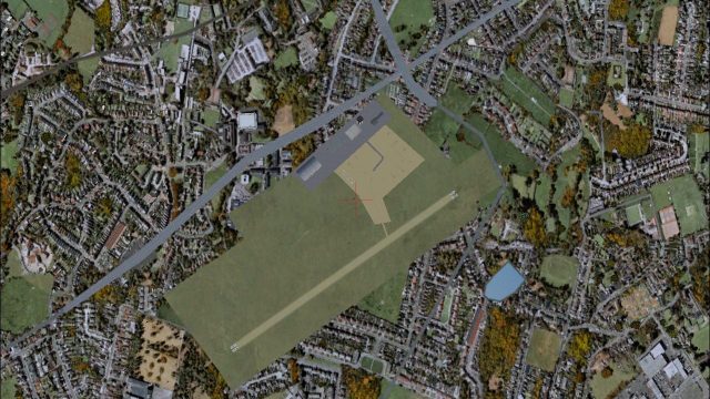 Screenshot 1 — Saxony Airfields Scenery Part 1