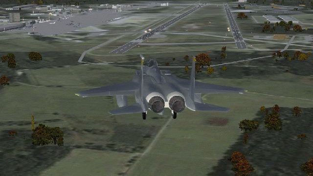 Screenshot 1 — ETAR Ramstein Airport Scenery