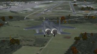 Screenshot 1 — ETAR Ramstein Airport Scenery