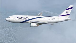 Screenshot 4 — EL AL Boeing 767 Photoreal fleet package