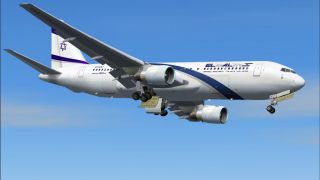 Screenshot 5 — EL AL Boeing 767 Photoreal fleet package