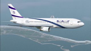 Screenshot 3 — EL AL Boeing 767 Photoreal fleet package