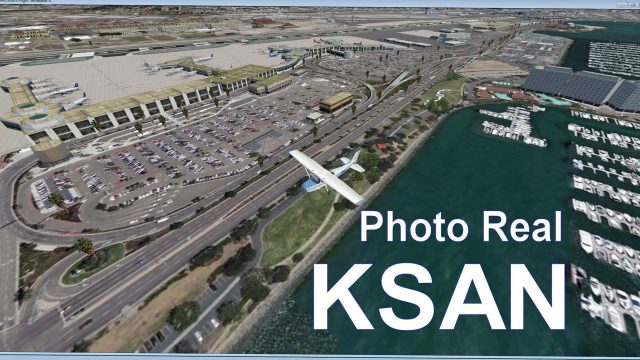 Screenshot 1 — San Diego International Airport Scenery
