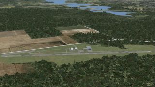 Screenshot 1 — Ghost Airports - Youngstown Exec Scenery