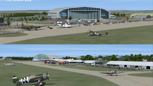 Screenshot 1 — Scenery Of IWM Duxford