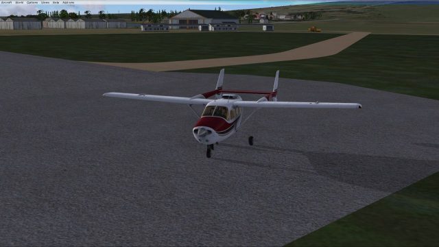 Screenshot 1 — Kittyhawk Aero Estate Scenery