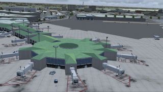 Screenshot 3 — New Orleans International Airport Scenery