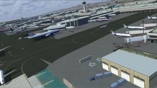 Screenshot 8 — Los Angeles Airport Scenery V3
