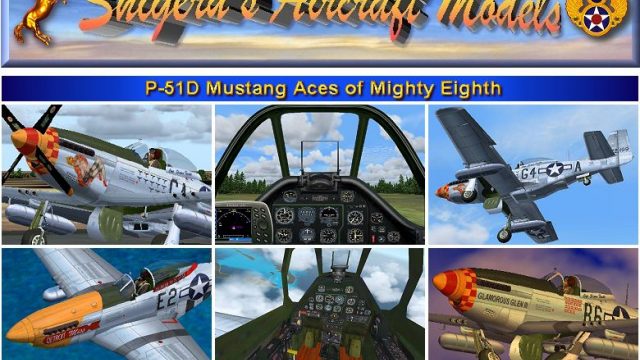 Screenshot 1 — P-51D Mustang Aces