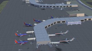Screenshot 1 — Tucson Arizona International Airport Scenery