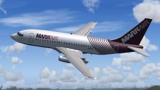 Screenshot 2 — MarkAir Boeing 737-200