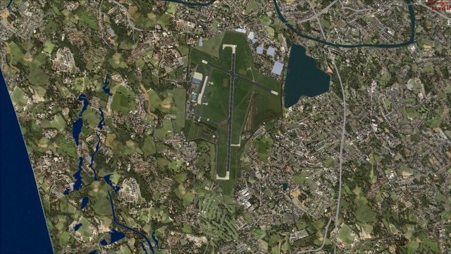 Screenshot 1 — NL2000 V4.02 Valkenburg Air Base Scenery