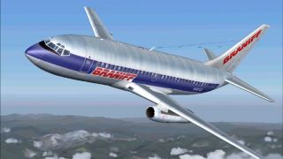 Screenshot 1 — Braniff Boeing 737-200