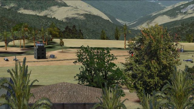 Screenshot 1 — Lamidada Airfield Scenery