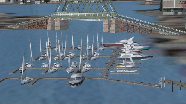 Screenshot 1 — Victoria Inner Harbor Airport Scenery