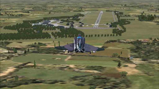 Screenshot 1 — Oldenburg Air Base Scenery