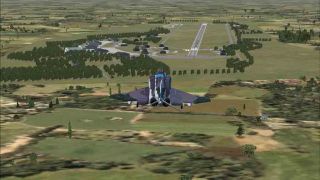 Screenshot 1 — Oldenburg Air Base Scenery