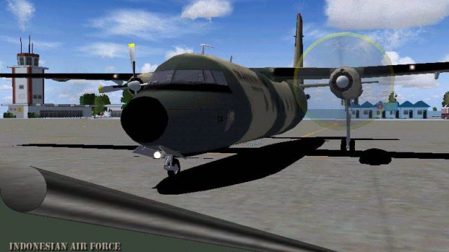 Screenshot 1 — Fokker 27-200, Indonesian Air Force