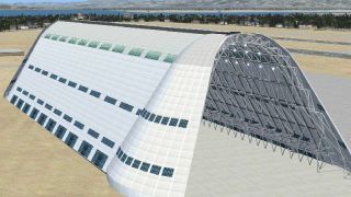 Screenshot 5 — Hangar One, Two, And Three Scenery