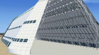 Screenshot 4 — Hangar One, Two, And Three Scenery