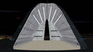 Screenshot 7 — Hangar One, Two, And Three Scenery