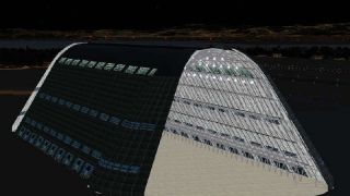 Screenshot 8 — Hangar One, Two, And Three Scenery
