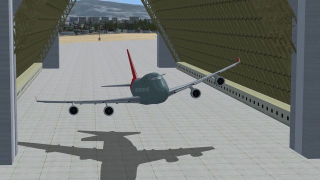Screenshot 1 — Hangar One, Two, And Three Scenery