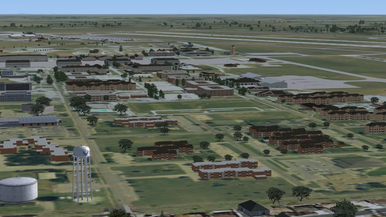 Sheppard Air Force Base Scenery for FSX & P3D