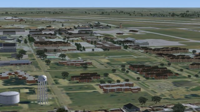 Screenshot 1 — Sheppard Air Force Base Scenery