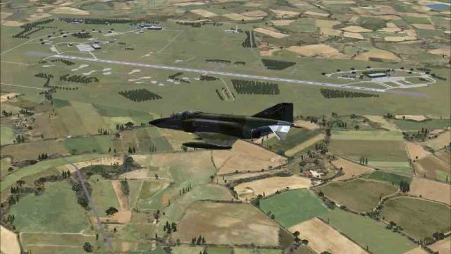 Screenshot 1 — Leck Air Base Scenery