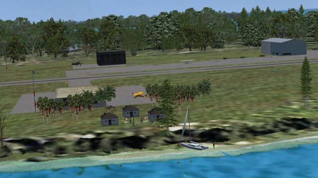 Screenshot 1 — Norman Cay Bahamas Scenery